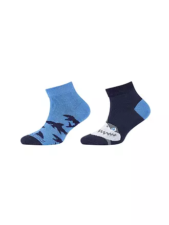 CAMANO | Jungen Socken 2er Pkg. paris blue | 